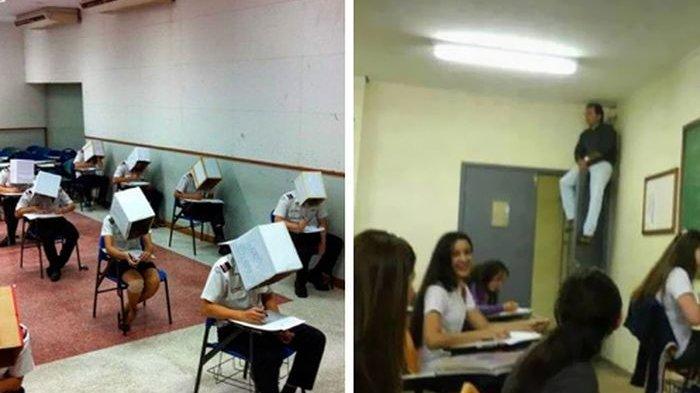 Mulai Gunakan Kardus Hingga Drone, Ini 10 Cara yang Dilakukan Guru Buat Cegah Muridnya Nyontek