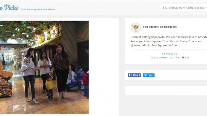 Heboh! Beginilah Penampakan Istri Jokowi Momong Cucu Bareng Menantu dan Anak Gadisnya!