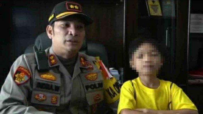 Jiwa Besar Kapolres Pelelawan Asuh Anak yang Dibuang Orangtuanya, Kuku Korban Dilepas Pakai Tang