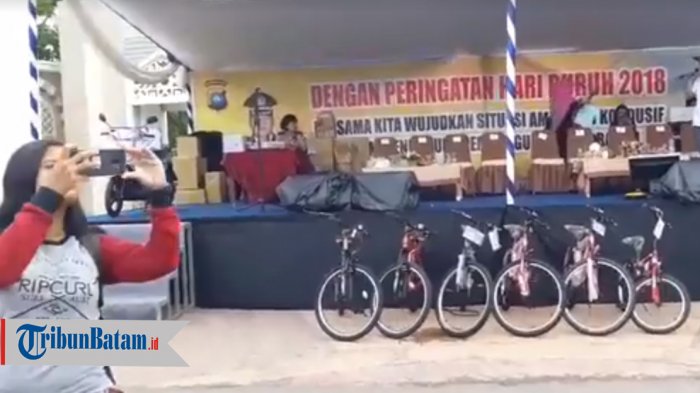 Hari Buruh 2018. Ada Doorprize untuk Buruh yang Ikut Aksi May Day di Batam Centre Hari Ini