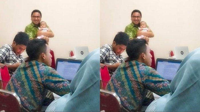 Viral Dosen UGM Gendong Bayi Mahasiswanya di Ruang Kelas, Terungkap Cerita Sebenarnya