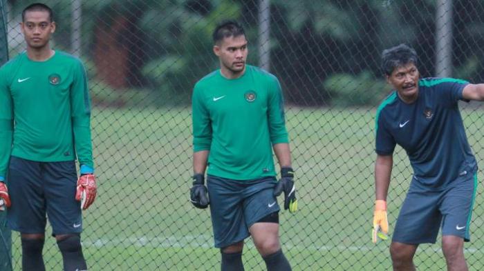 Kiper Andritany Berpeluang Tampil Saat Indonesia Menjamu Vietnam di Semifinal