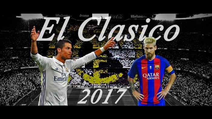 Demi Anda Penonton Asia, El Clasico Real Madrid vs Barcelona Digelar Siang. Catat Jadwalnya!