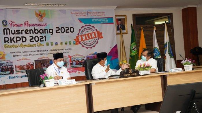 Isdianto Tegaskan Musrenbang Provinsi Kepri 2021 Fokus pada Pembenahan Ekonomi Pasca Wabah Covid-19