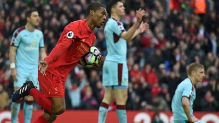 Kebobolan Lebih Dulu, Liverpool Sukses Petik Kemenangan 2-1 atas Burnley di Akhir Laga