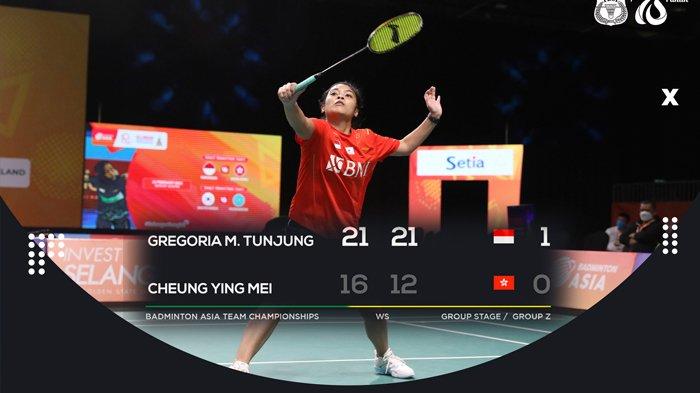 Hasil Kejuaraan Badminton Beregu Asia 2022, Tim Putri Indonesia Libas Hong Kong 4-1