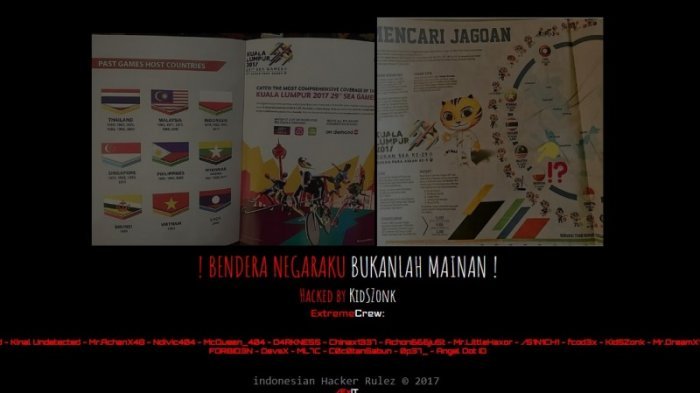 Tak Hanya 1 Atau 2, Puluhan Website Malaysia Diretas Imbas Merah Putih Terbalik. Ini Daftarnya