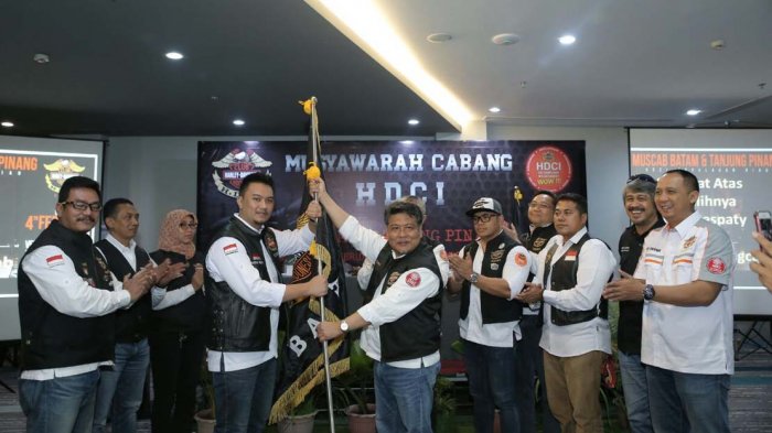 Putra Respaty Pimpin Harley Davidson Club Kota Batam, Janji Akan Promosikan Pariwisata