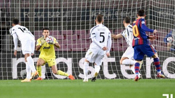Hasil Liga Champions - Barcelona 0-3 Juventus, Messi Melempem, Cristiano Ronaldo Sumbang 2 Gol