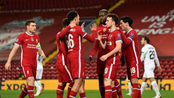 Hasil Liga Champions - Gol Mo Salah dan Diogo Jota Bawa Liverpool Ungguli Midtjylland