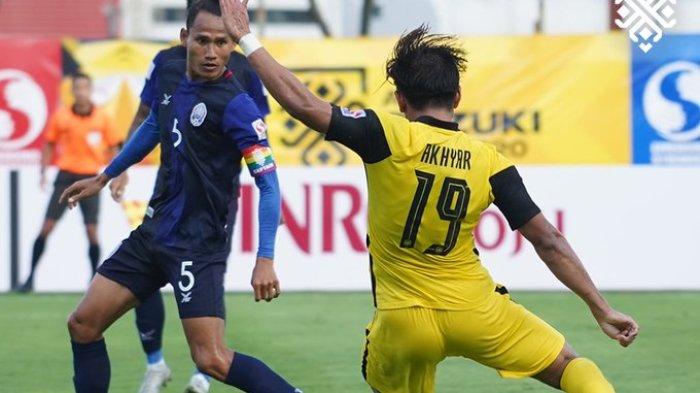 Hasil Piala AFF 2020, Diwarnai Penalti, Malaysia Tumbangkan Kamboja di Laga Perdana