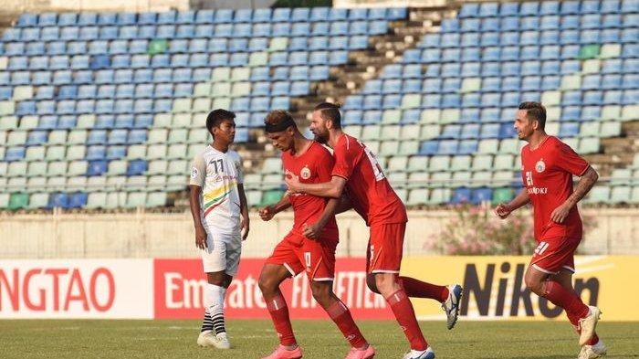 Hasil Persija Jakarta vs Shan United Piala AFC 2019, Comeback! 2 Gol Bruno Matos Bawa Persija Unggul