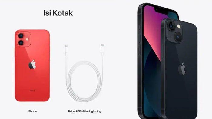 KENAIKAN HARGA iPHONE- Tangkapan layar iPhone 12 (red) dan iPhone 13 (Midnight) di iBox Indonesia, Sabtu (19/4/2025). Berikut harga HP iPhone 12 dan iPhone 13 yang alami kenaikan di akhir April 2025.