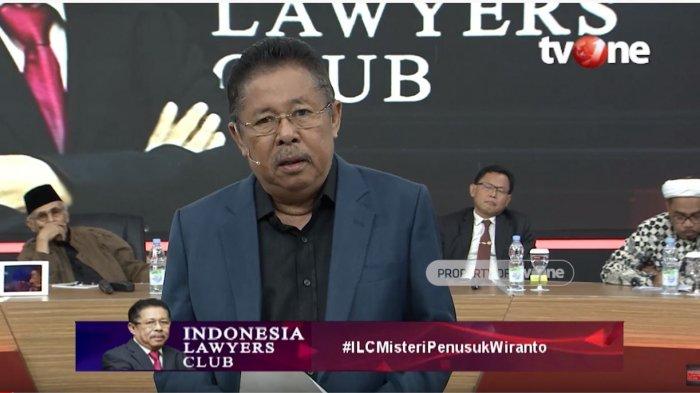 Penusukan Wiranto Settingan dibahas ILC, Karni Ilyas Sayangkan Ketidakhadiran Pihak RSPAD