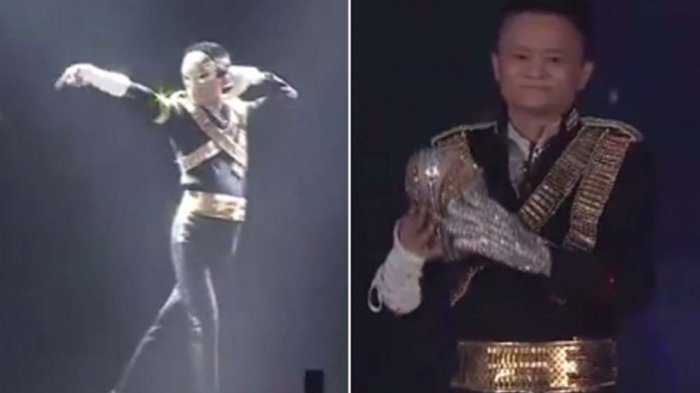 KEREN! Peringati Ulang Tahun Alibaba Group, Jack Ma Menari Seperti Michael Jackson. Lihat Videonya