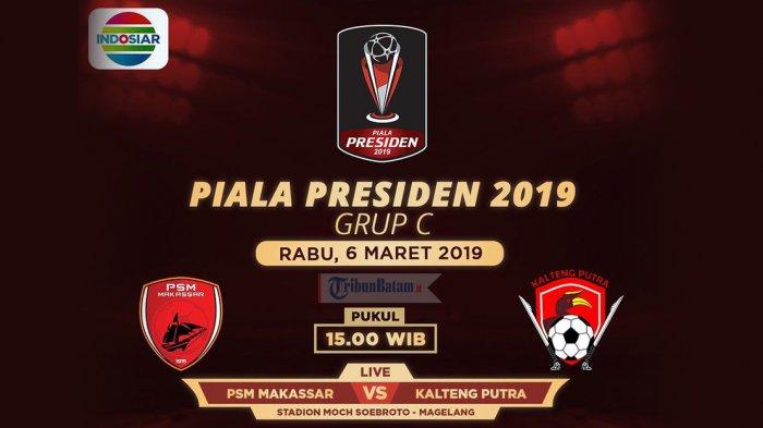Live Streaming PSM Makassar vs Kalteng Putera di Indosiar Kick Off Jam 15.30 WIB Juku Eja Pesta Gol?