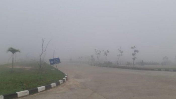 The Minister of Transportation Said; The Smoke Haze In Riau STARTING TO SUBSIDES