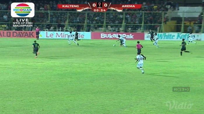 SEDANG BERLANGSUNG! Live Streaming Indosiar Kalteng Putra vs Arema FC Semifinal Piala Presiden 2019