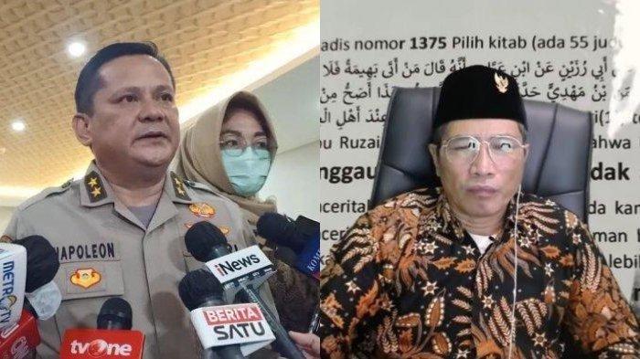 Irjen Napoleon Bonaparte Terekam CCTV Saat Masuk ke Tahanan M Kece Pukul 00.30 WIB