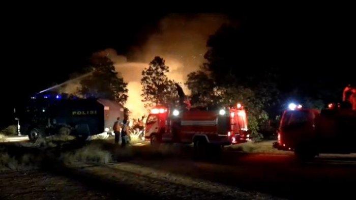 Forest Near The Localization of KM 24 In Bintan Was Burnt, This's What The Polices' Do