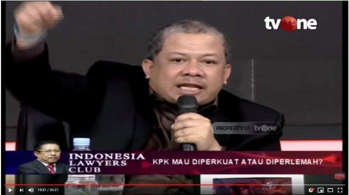 Kemarahan Fahri Hamzah di ILC, Bentak Pejabat yang Takut Merevisi UU KPK