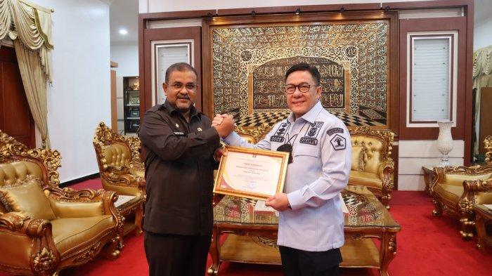 Kakanwil Kemenkumham Kepri Jalin Silaturahmi dan Sinergitas antar Instansi di Karimun