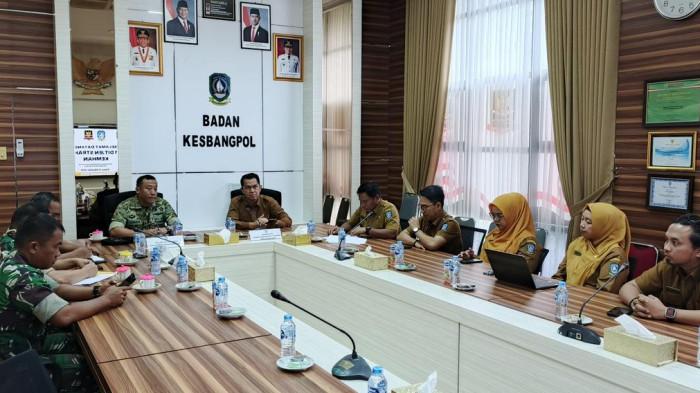 Kesbangpol Kepri Terima Kunjungan Tim Ditjen Strahan Kementrian Pertahanan RI