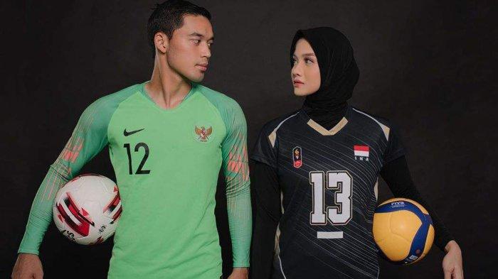 2 Atlet Timnas Indonesia Bertemu di Pelaminan, Kiper Borneo FC & Timnas U23 Nikahi Pemain Bola Voli