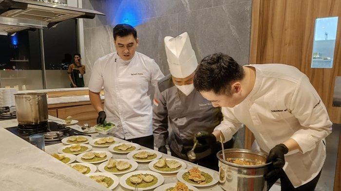Kolaborasi Tiga Chef Ternama dalam Six Hands Dinner di Hotel Santika Batam
