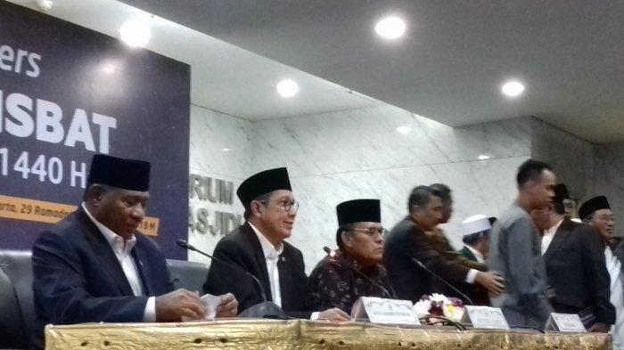 Pemerintah Tetapkan Lebaran Jatuh Pada Rabu 5 Juni 2019, Ini Hasil Sidang Isbat