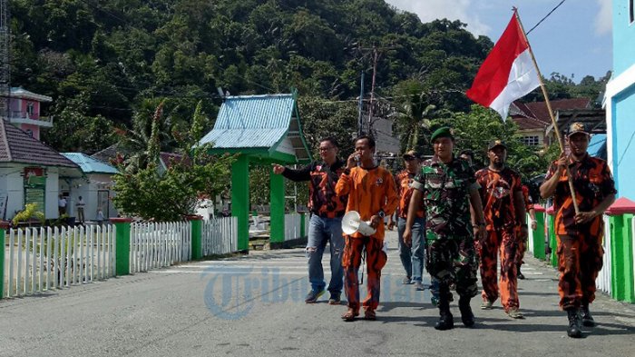 Koramil dan Pemuda Pancasila Keliling Kota Tarempa Pakai Pengeras Suara. Ini yang Mereka Sampaikan