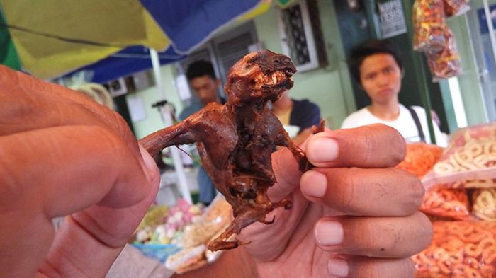 Kuliner Ekstrim di Pasar Beringharjo Yogyakarta, Kelelawar Bakar - kuliner-ekstrim-di-pasar-beringharjo-yogyakarta-kelelawar-bakar_20160514_190856.jpg