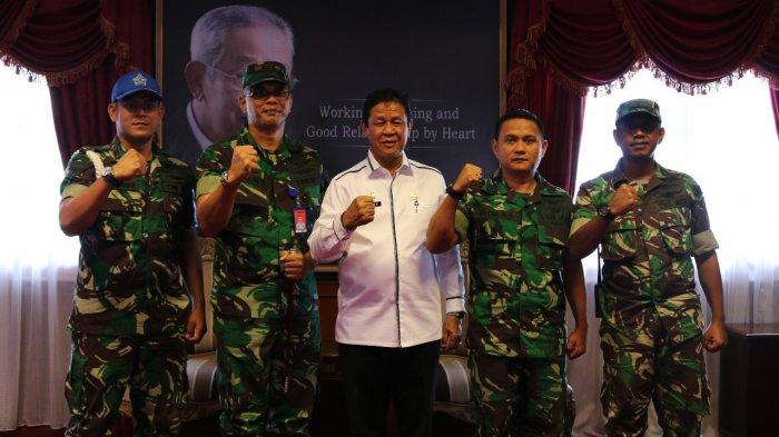 Danlanud RHF Tanjungpinang Kunjungi Airnav, dan Kantor Gubernur Kepri. Ini yang Dibicarakan