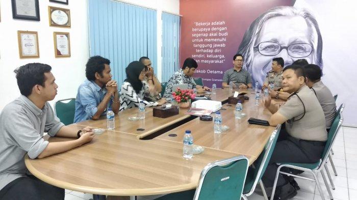 Pererat Silaturahmi, Kabid Humas Polda Kepri Berkunjung ke Tribun Batam