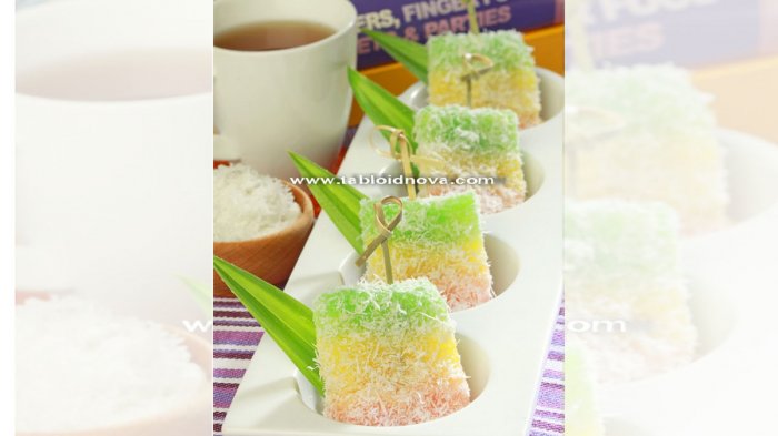 Manis Gurih Kue Tradisional Lapis Singkong. Buat Sendiri Yuk!