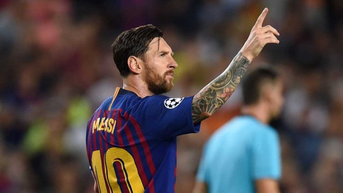 Bacelona Pesta Gol Atas PSV Eindhoven. Lionel Messi Cetak Hat-trick