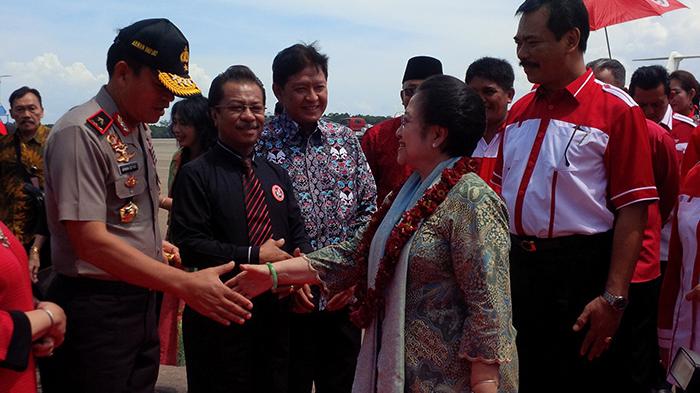 Tiba di Batam, Megawati Berencana Kunjungi Galangan Kapal Anggrek Hitam
