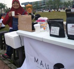 Setiap Minggu Pagi, Ada NGOPI 'MAU' Bayar Seikhlasnya di Dataran Engku Putri Batam Centre