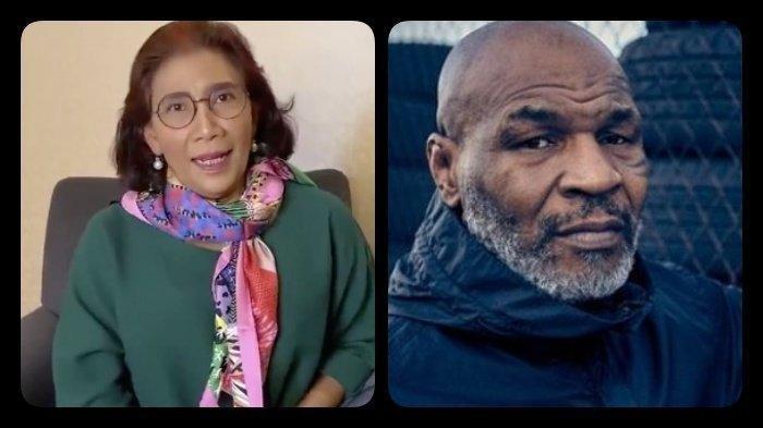 Susi Pudjiastuti Wawancara Eksklusif ke Si Leher Beton, Mike Tyson Bantah Jadi Mualaf di Penjara