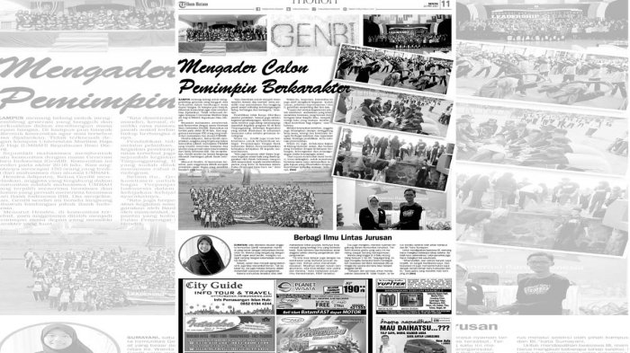 Komunitas Generasi Baru Indonesia, Mengkader Calon Pemimpin Berkarakter