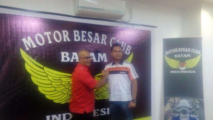 Kampanye Keselamatan Berkendaraan, Motor Besar Club Dikukuhkan. Ini Ketua Batam!