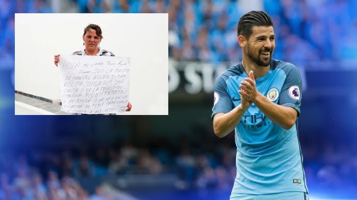 Benar-benar Mengejutkan, Ibu Nolito Bomber Manchester City Hidup Mengemis, Ini Penyebabnya