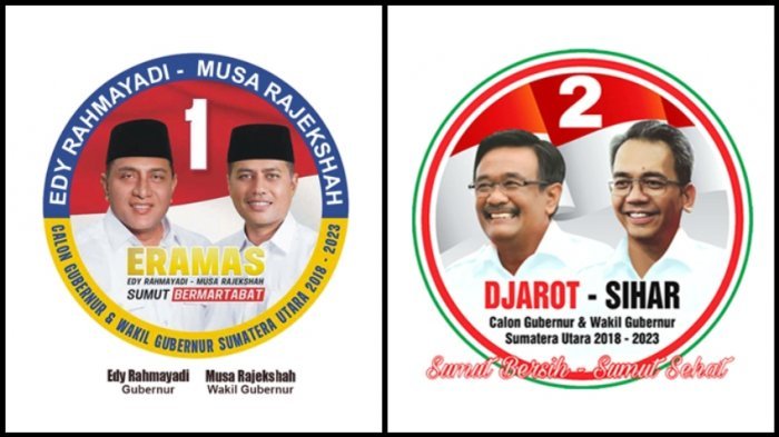 Link Live Streaming Quick Count Pilkada Sumut di TV One dan Metro TV. Edy atau Djarot yang Unggul?