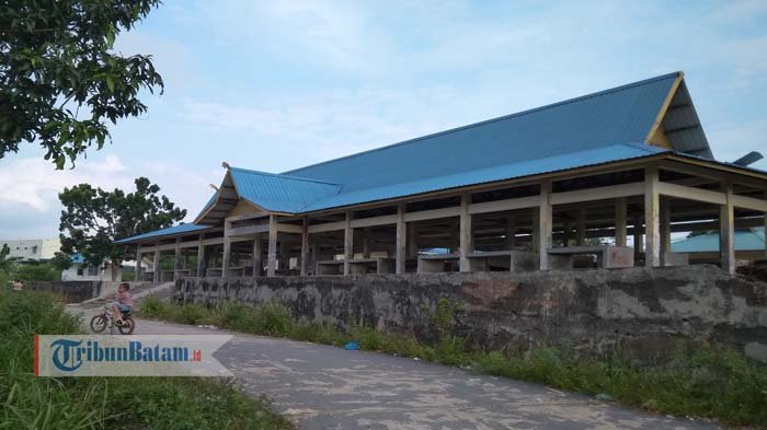 Tidak Difungsikan, Pasar di Sagulung Jadi Tempat Nongkrong Anak Putus Sekolah