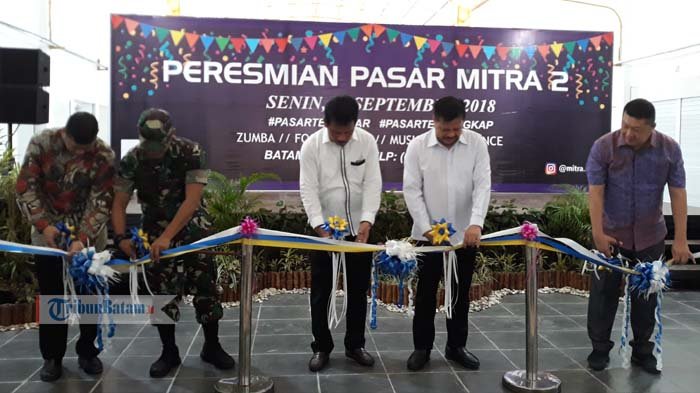 Pasar Mitra 2 Hadir di Batam Center, Rudi Ingatkan Masalah Kebersihan