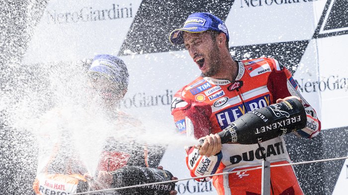 Klasemen MotoGP Usai Andrea Dovizioso Juara di GP Austria. Posisi Marc Marquez Terancam?