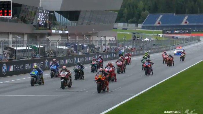Link Live Streaming Trans 7 MotoGP Catalunya 2020: Morbidelli Pole Position, Rossi Urutan 3