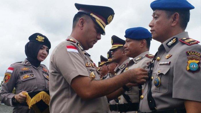 Kapolres Bintan Lantik 16 Perwira Baru di Lingkungan Polres Bintan