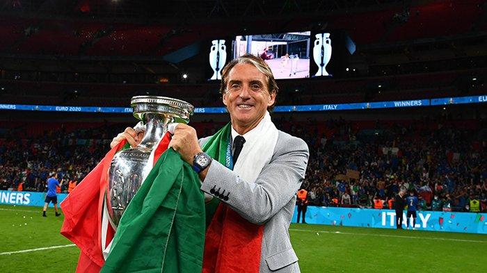 Italia Juara Piala Eropa 2020, Roberto Mancini: Pemain Luar Biasa, Saya Tahu Harus Berkata Apa