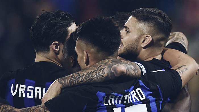Hasil Pertandingan SPAL vs Inter Milan - Mauro Icardi Borong Gol Kemenangan Inter 2-1 atas SPAL